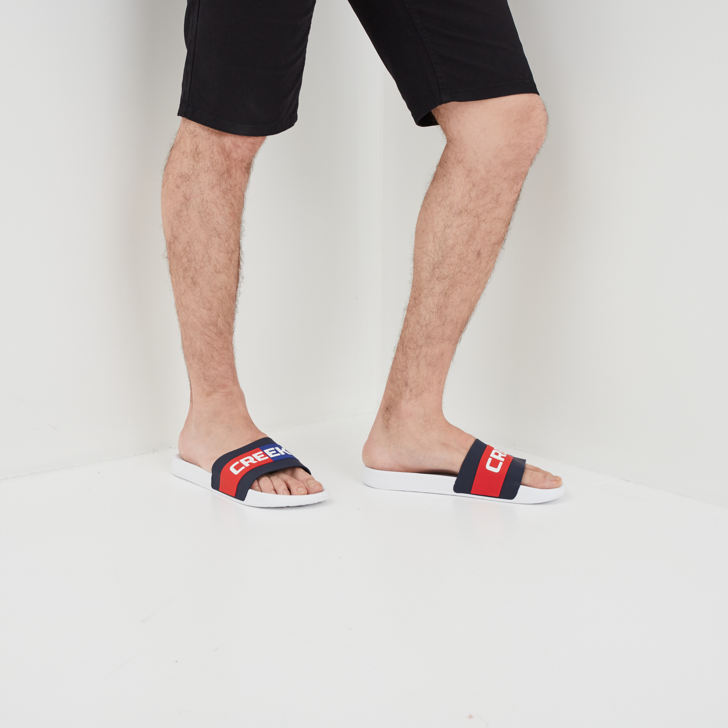 Mules Creeks multicolore homme | La Halle