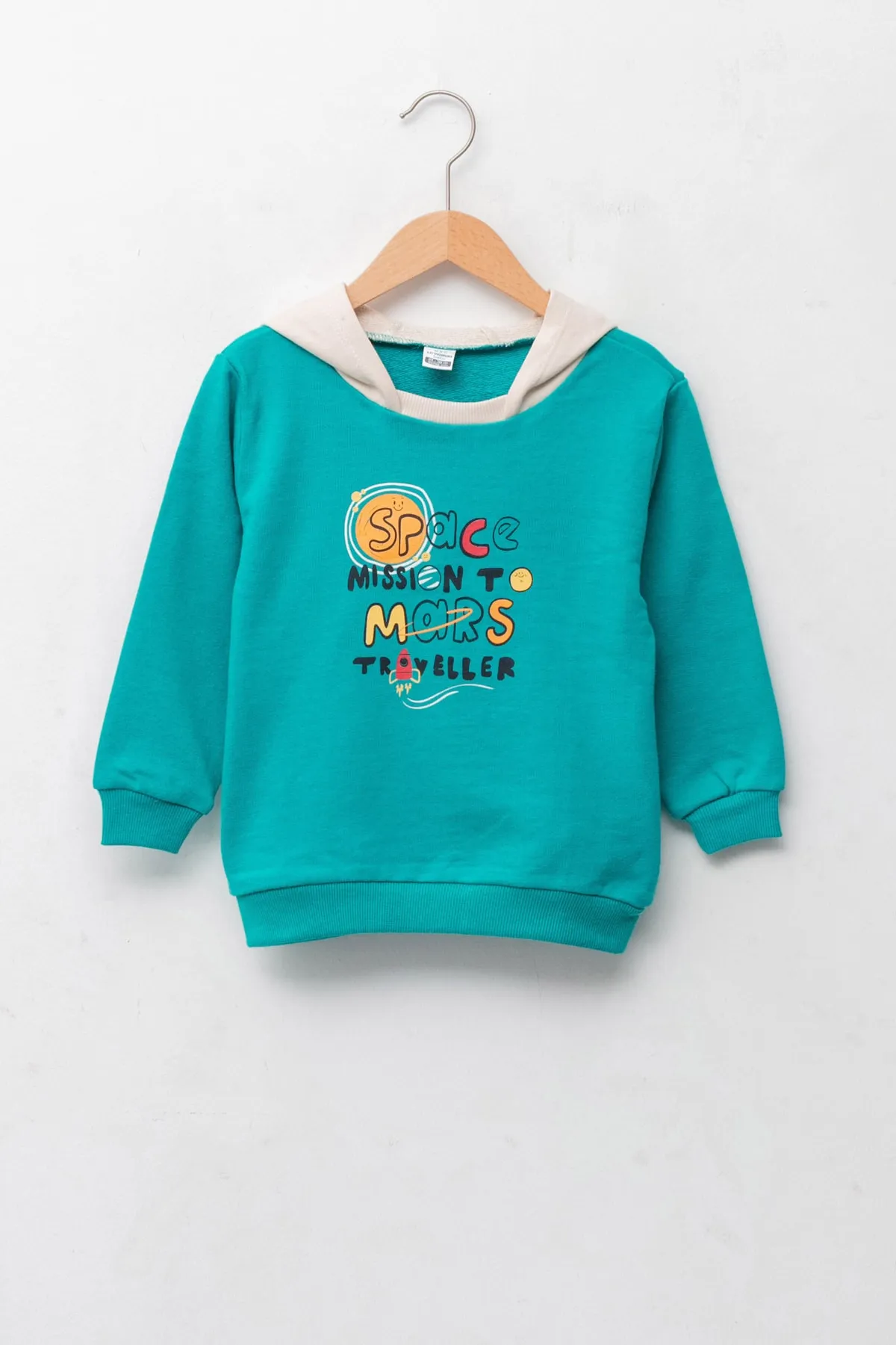 LC Waikiki  Sweatshirt - Türkis - Regular Fit