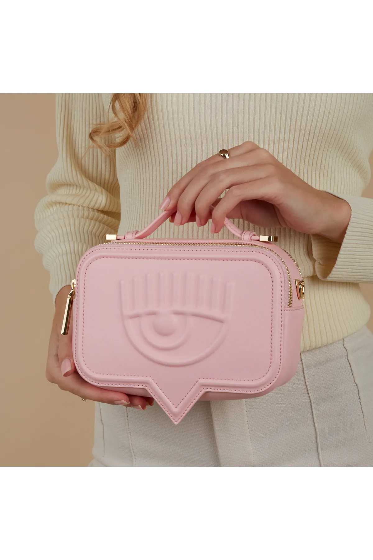 CHIARA FERRAGNI  Eyelike Damen Umhängetasche Rosa 75sb4ba5-zs517-439