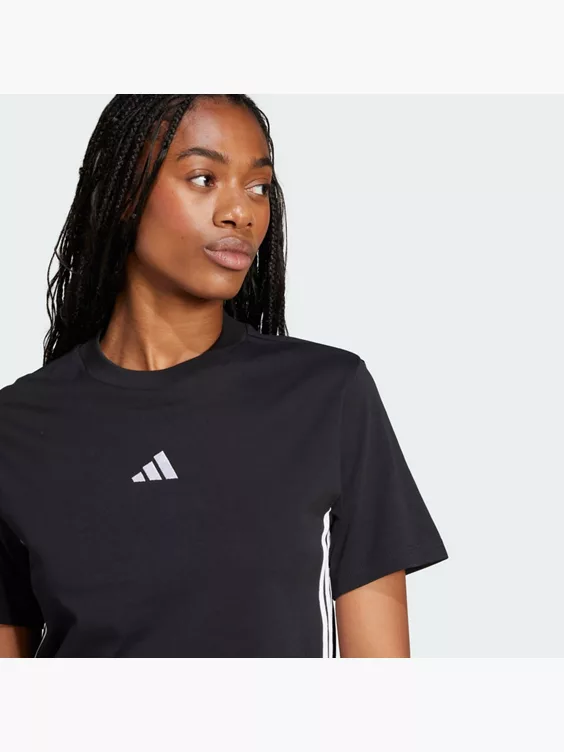 adidas Essentials 3-Streifen Cotton T-Shirt