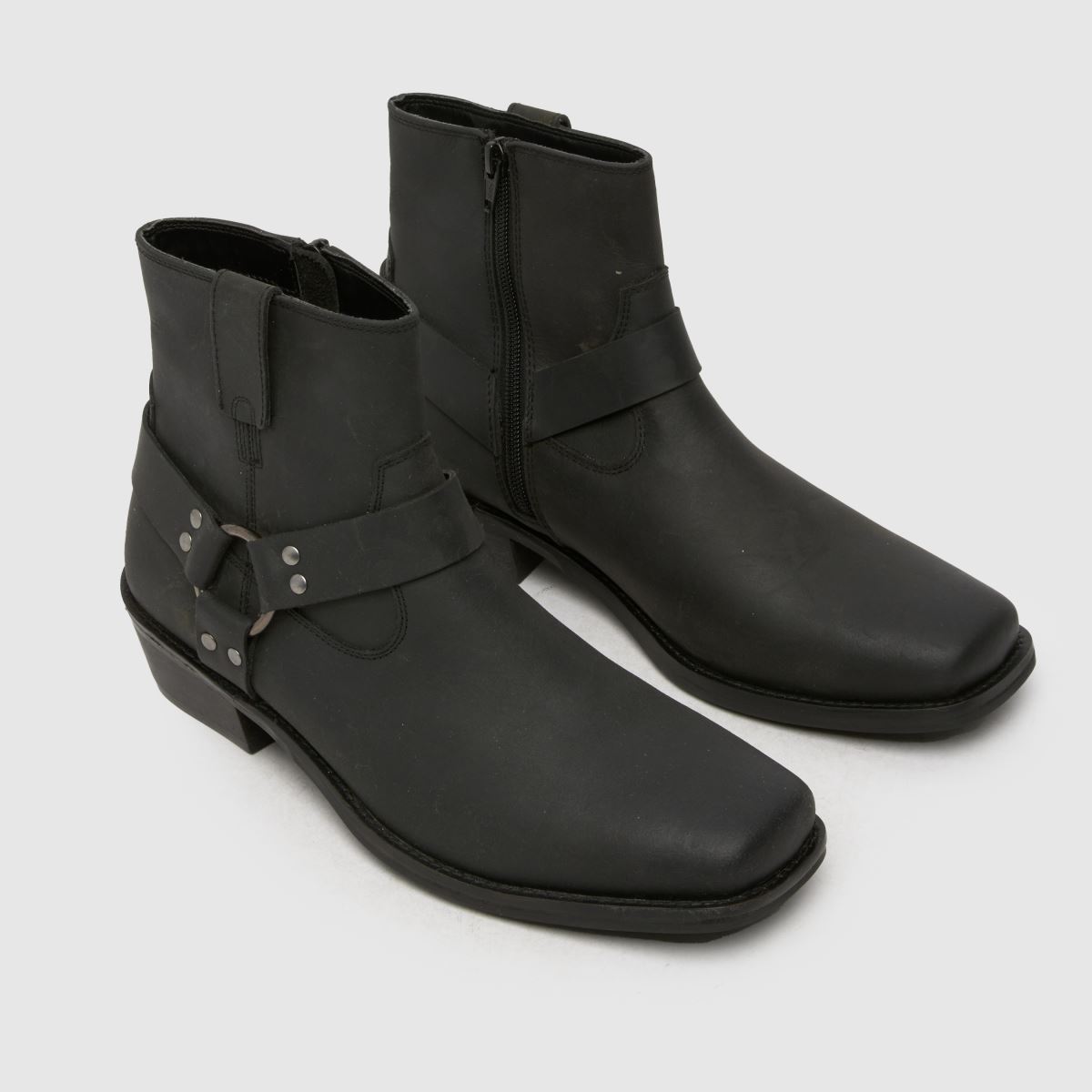 Schuh Gunner motoros csizma fekete színben