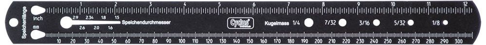 CYCLUS TOOLS Speichenmesslehre Alu kaufen | Bike-Discount