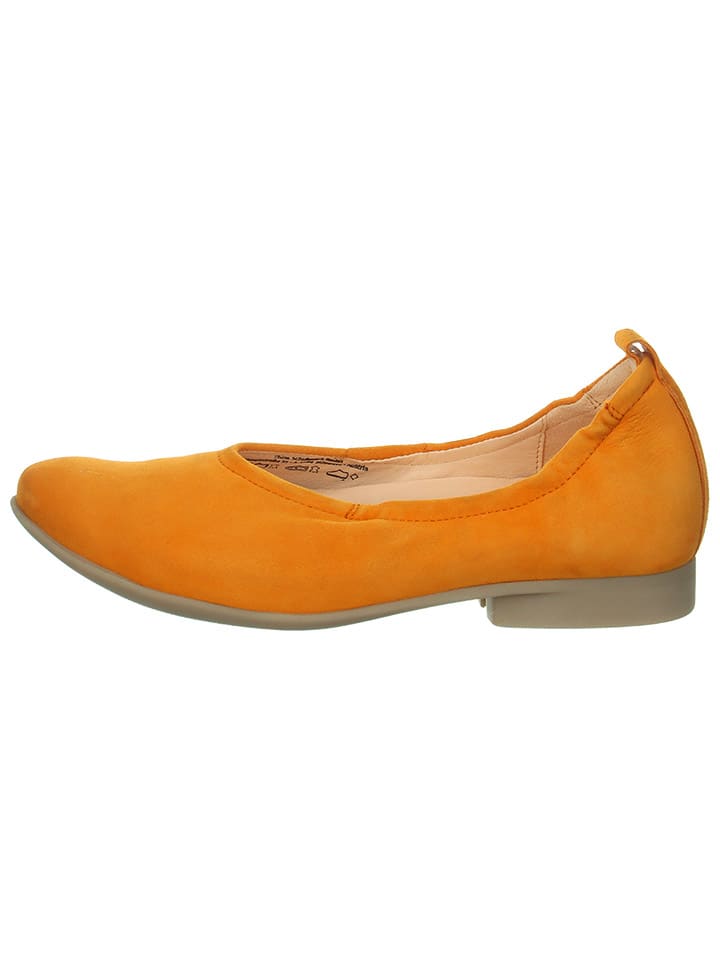 Think! Leder-Ballerinas 