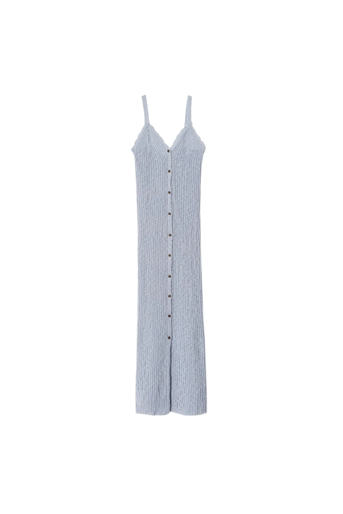 MANGO  Blaues Damenkleid 37010349