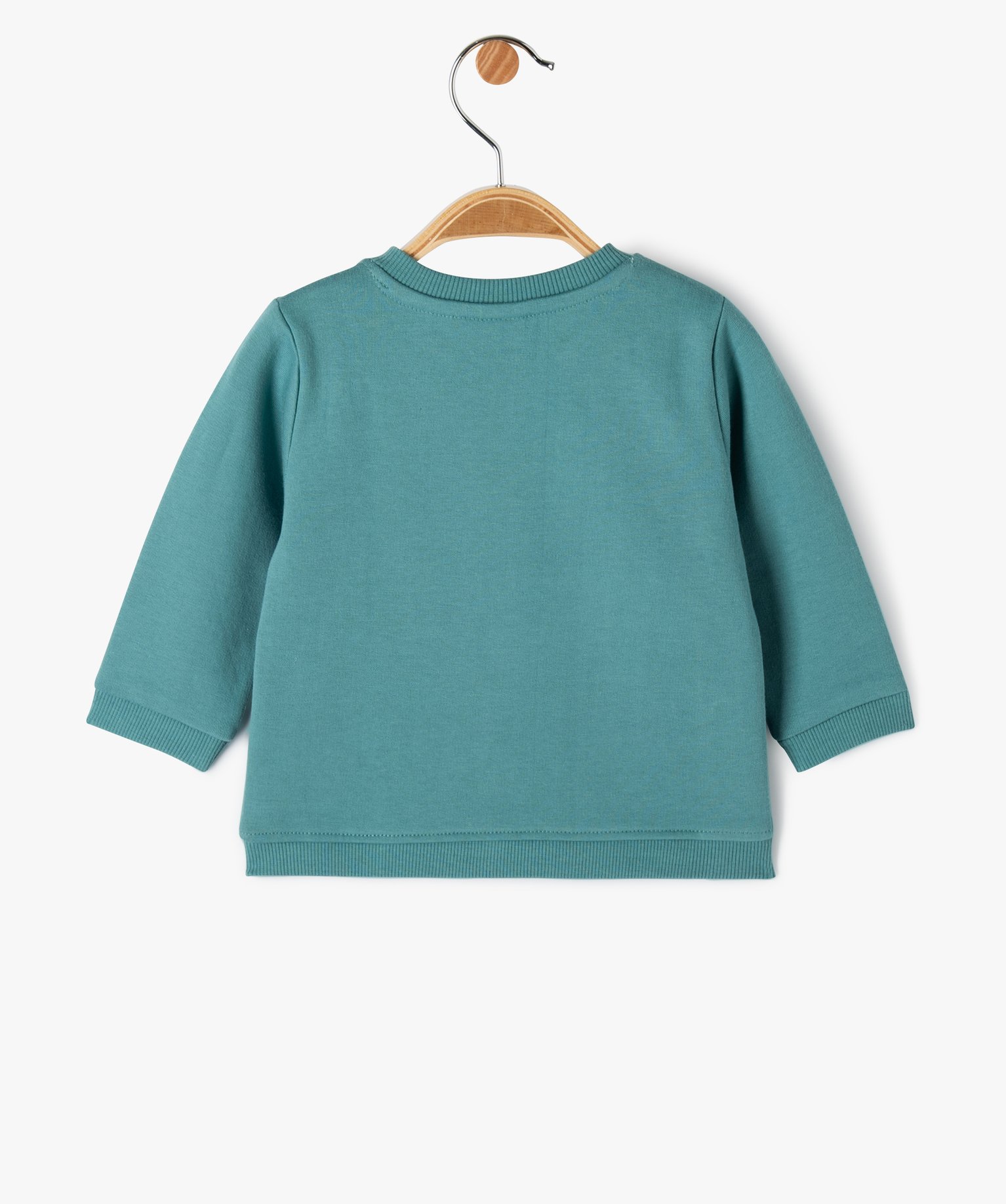 Sweat molletonné avec motif Mickey bébé Garçon - DS vert | GEMO