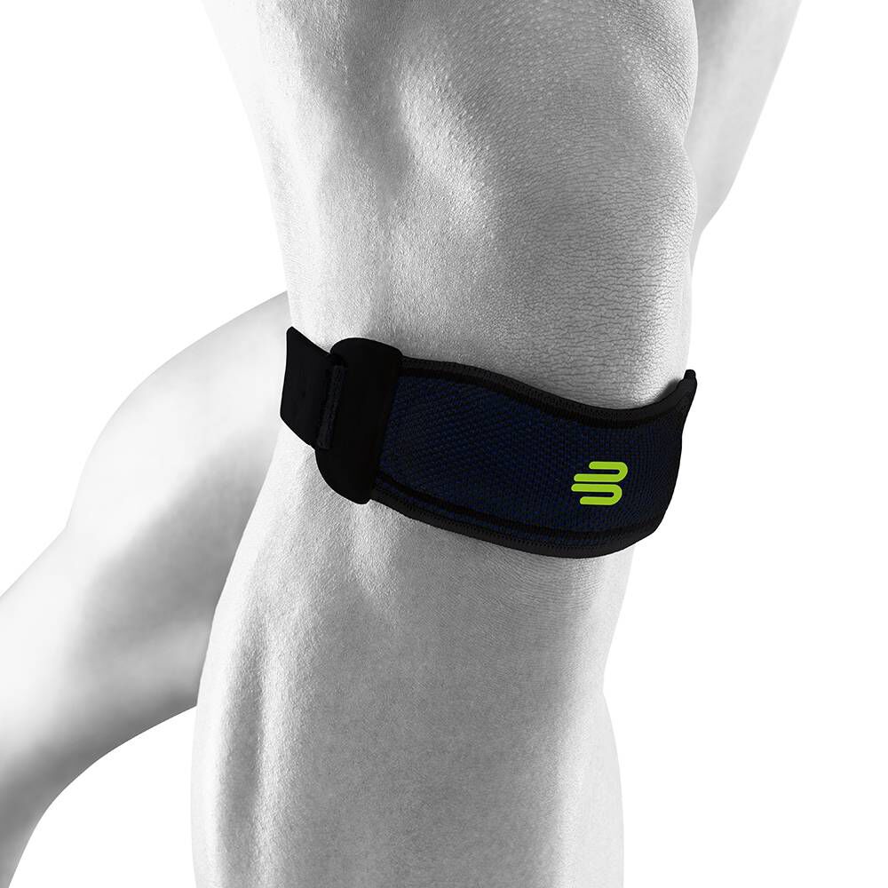 Sports Knee Strap Patellabandage - Schwarz, Dunkelblau