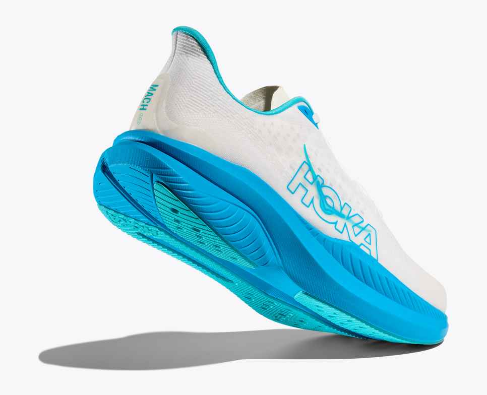 Mach 6 White / Skyward Blue