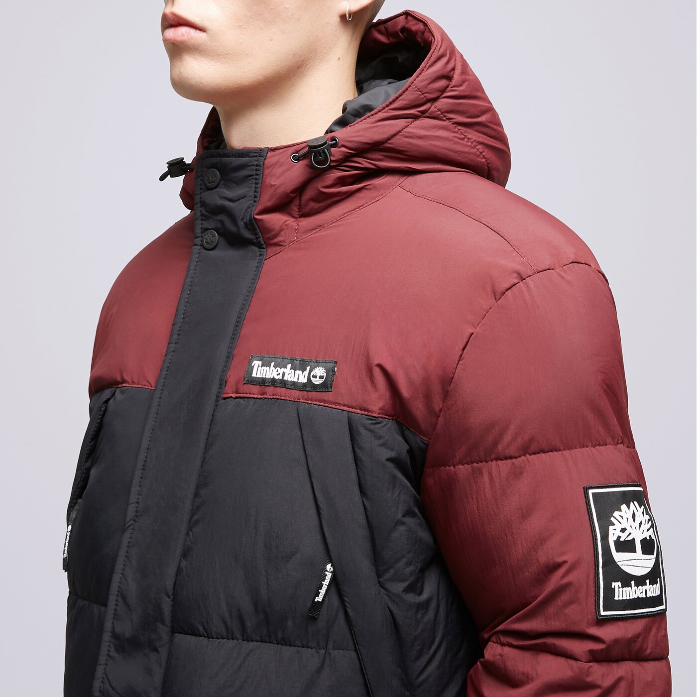 TIMBERLAND DAUNENJACKE DWR OUTDOOR ARCHIVE Dunkelrot