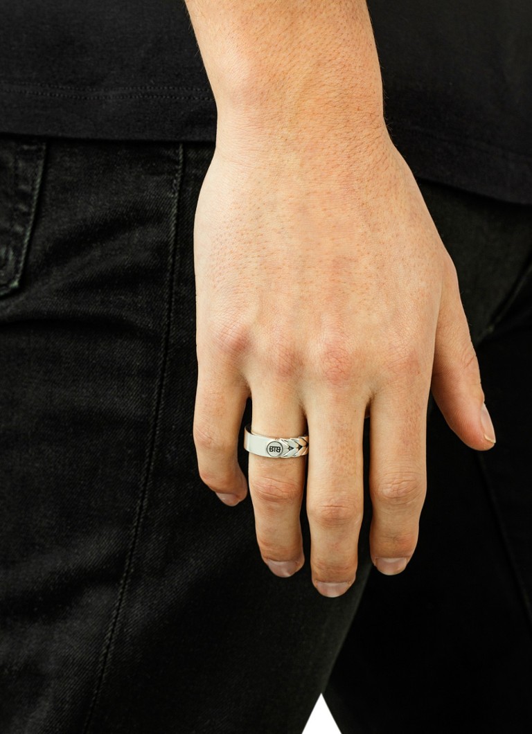 Buddha to Buddha  Barbara Dual ring van zilver