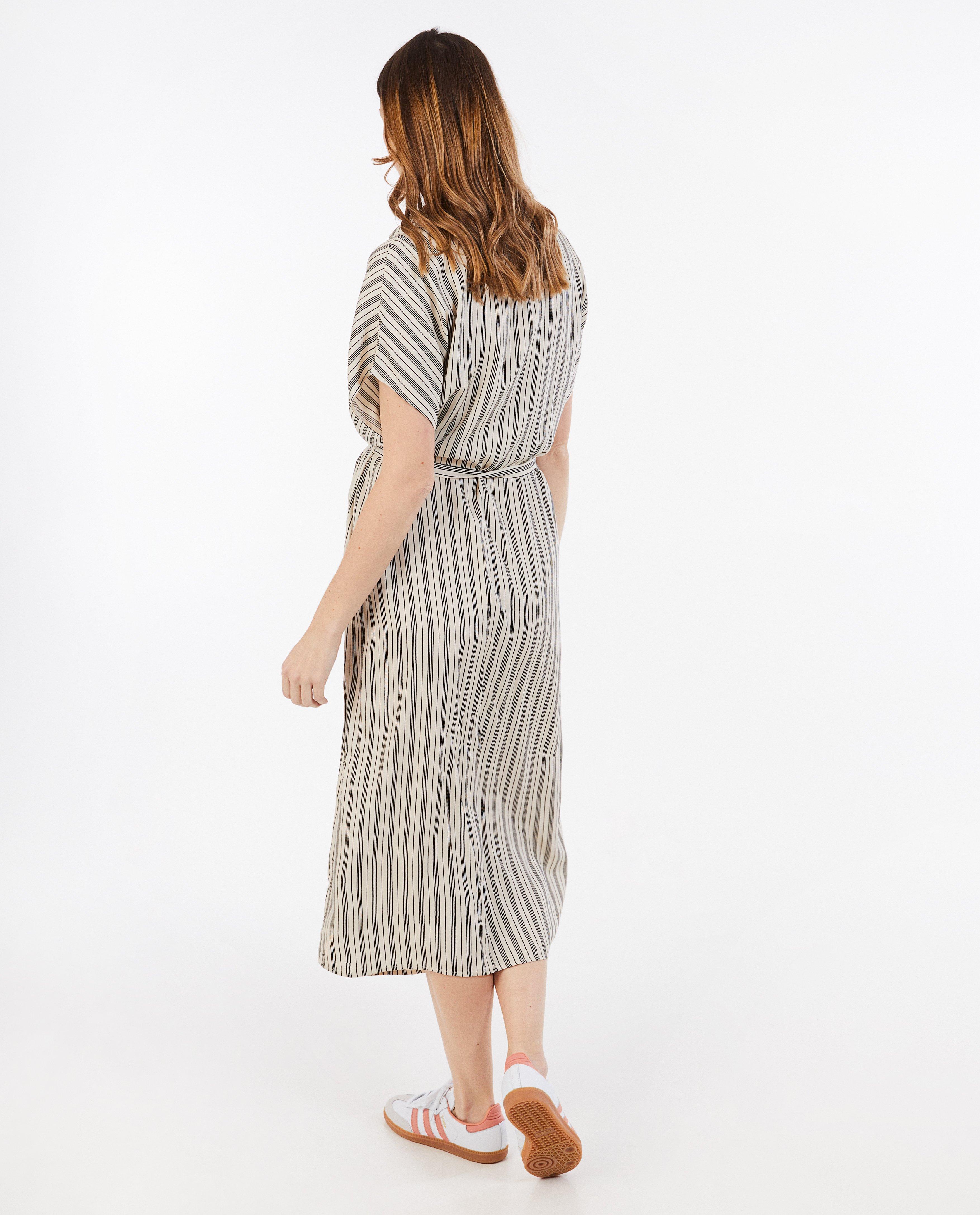 Rochie gravidă cu dungi albe Atelier Maman
