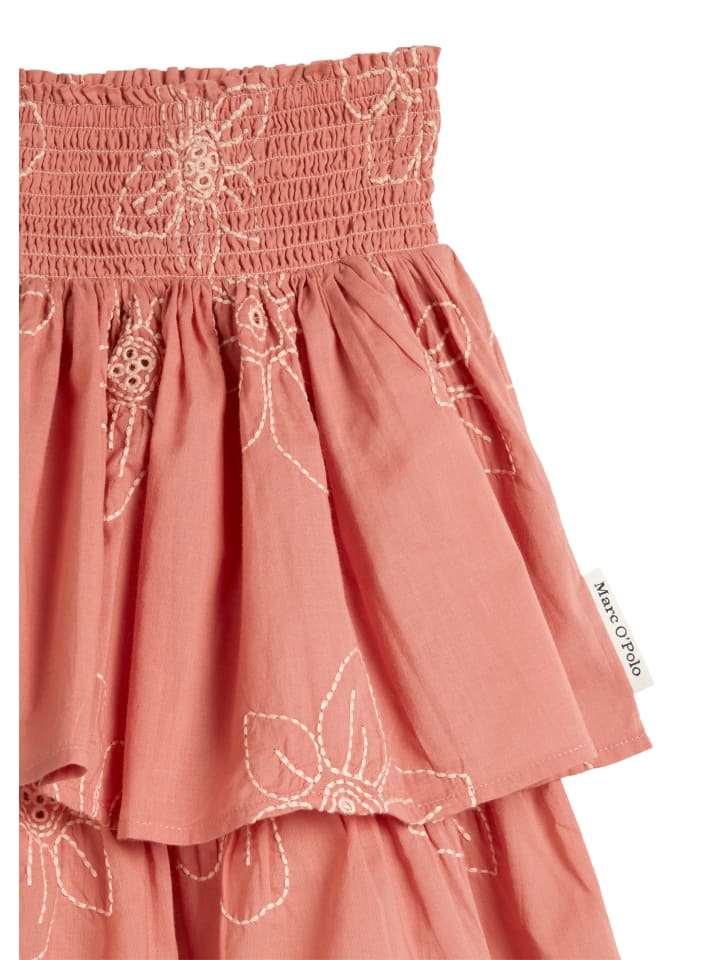 Marc O'Polo TEENS-GIRLS Stufen-Rock in CHALKY CORAL AOP günstig kaufen