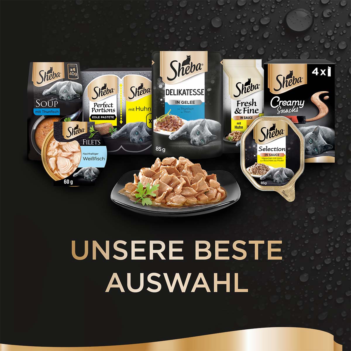 Sheba Fresh & Fine in Sauce mit Huhn & Lachs kaufen