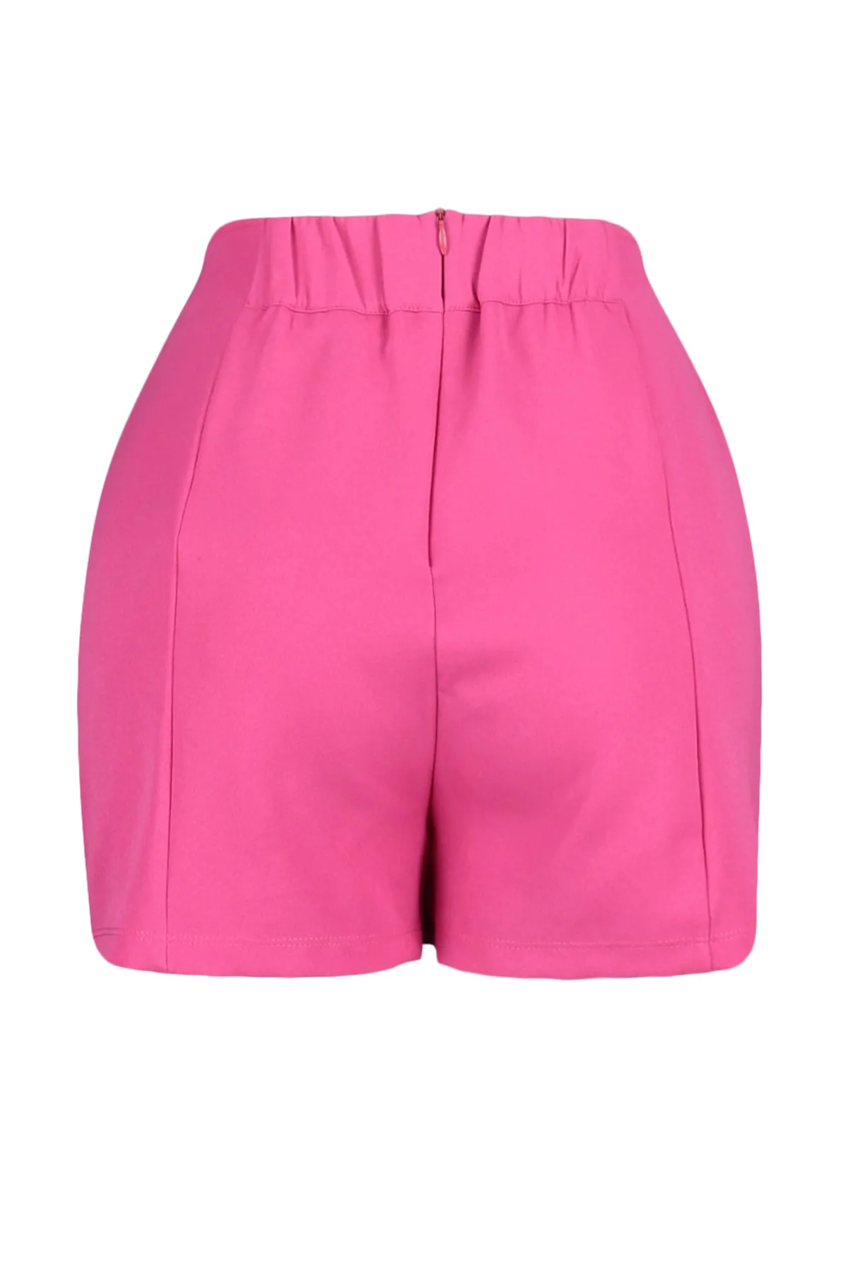 Trendyol Collection  Fuchsiafarbener, gewebter Super-Mini-Shortsrock mit doppeltem Schlitz TWOSS20SR0364