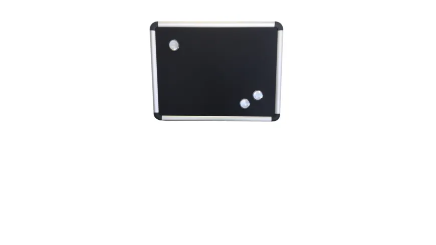 Board für Magnete oder Kreide mit Alurahmen 40 x 30 cm
