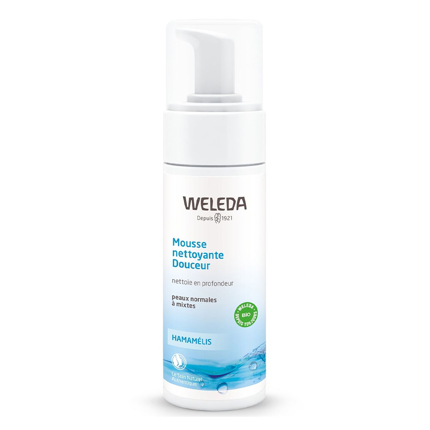 Weleda Hamamélis Mouse Nettoyante Douceur - Peaux Normales à Mixtes - 150 ml