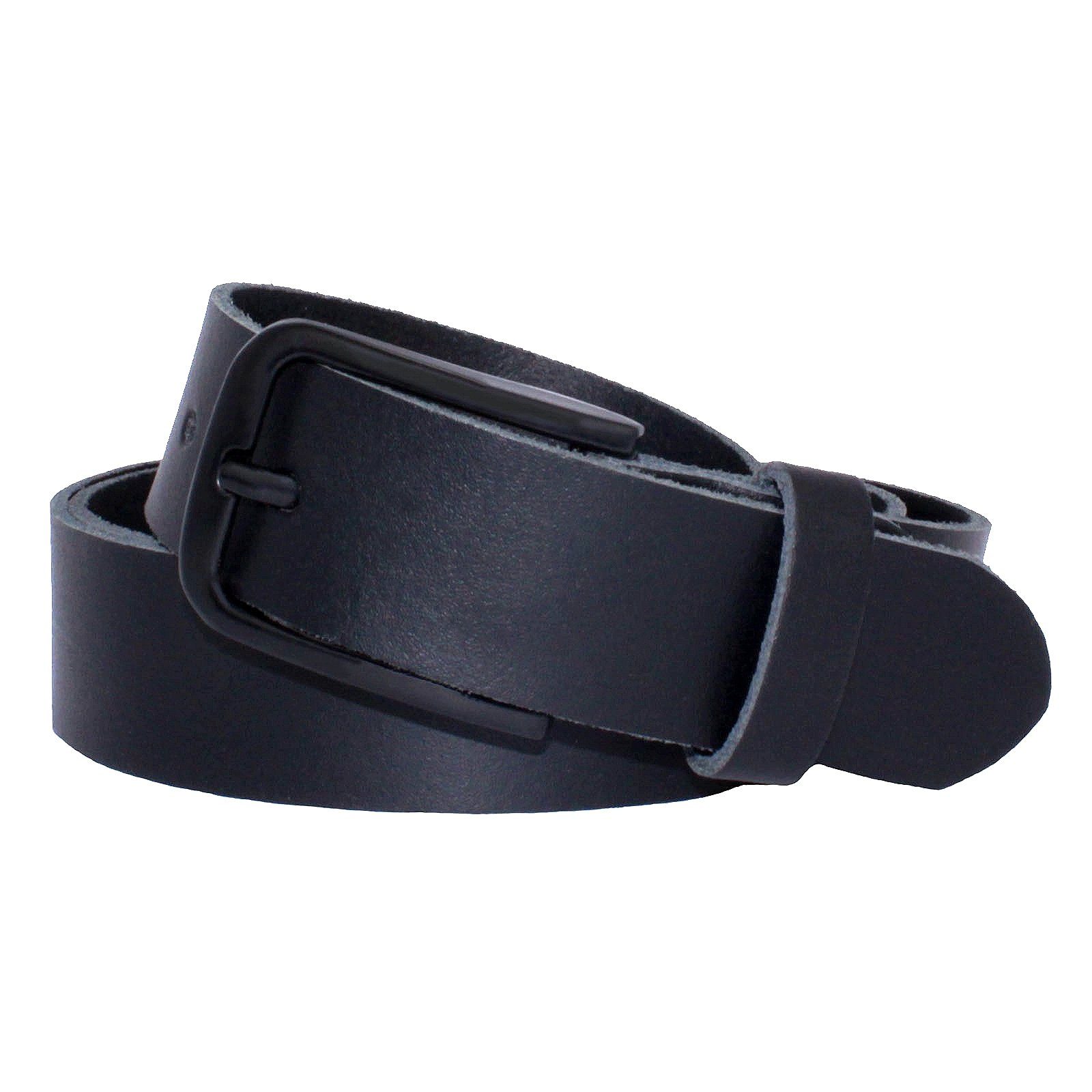 Manza Ledergürtel Gürtel Ledergürtel 3cm breit Echt Leder Jeansgürtel Unisex Echt Leder, 3cm breit, Kürzbar, MADE IN GERMANY, Aus einen Stück gefertigt, kein verklebtes oder vernähtes Leder