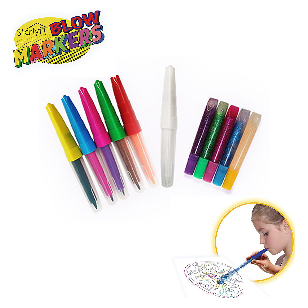 Blow Markers Ersatz Pustestifte Pustestifte