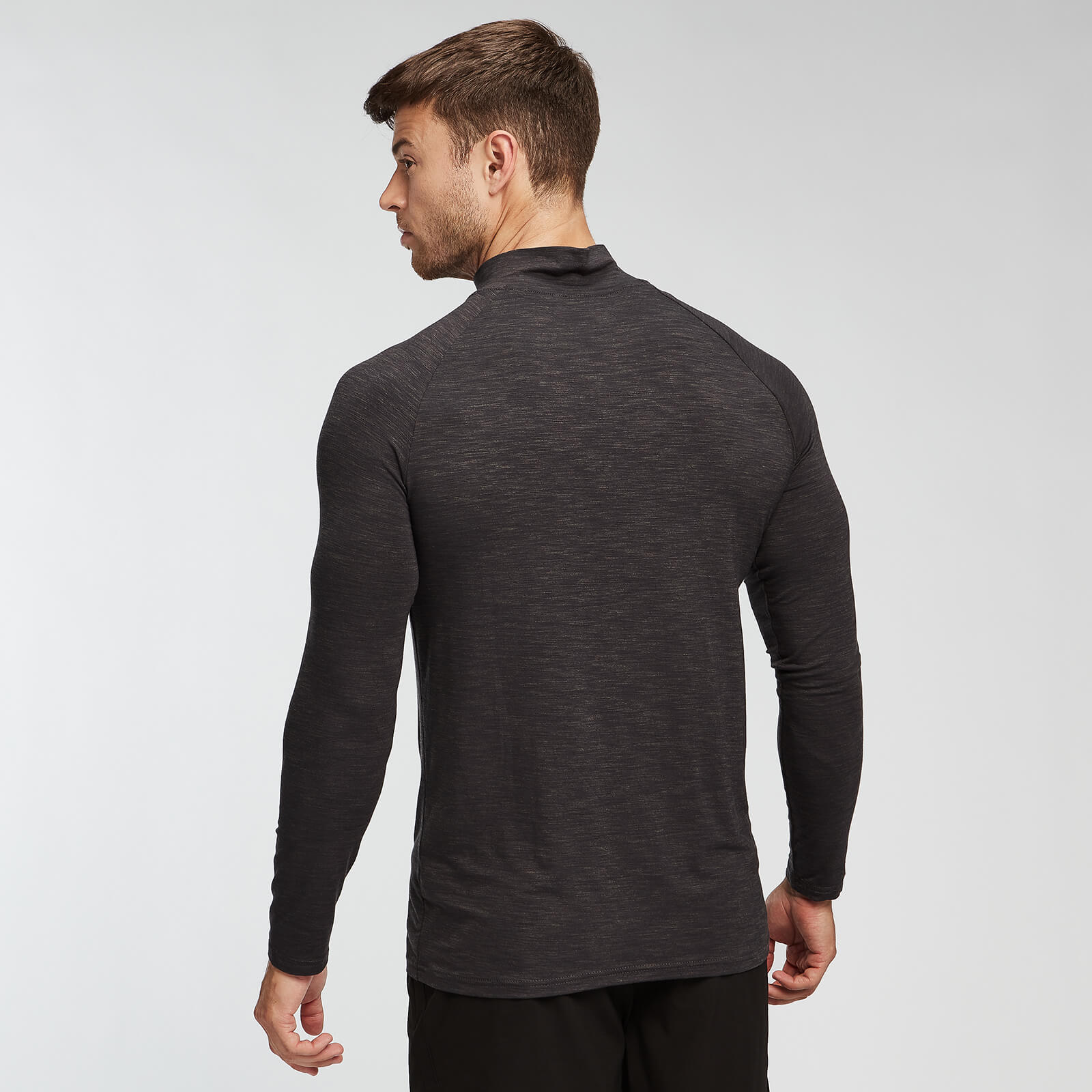 MP Performance 1/4 Zip - Noir et Gris