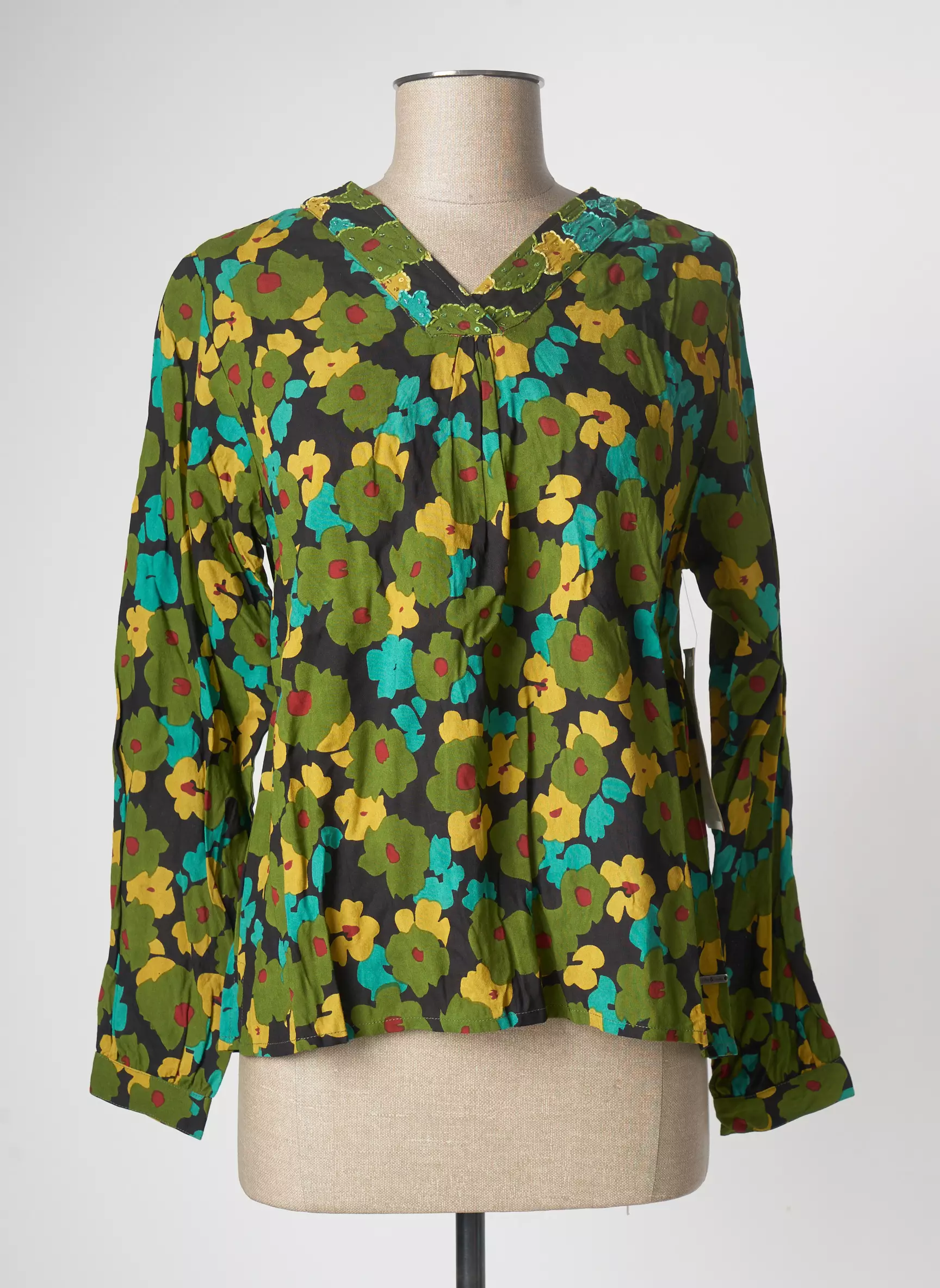 Agathe   Louise Tops Femme couleur vert