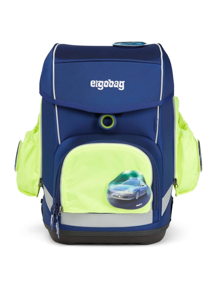 Ergobag Zubehör Pack/Cubo/Cubo Light/Wide Fluo - Seitentaschen Zip-Set 3tlg. (gelb) in gelb günstig kaufen onesize