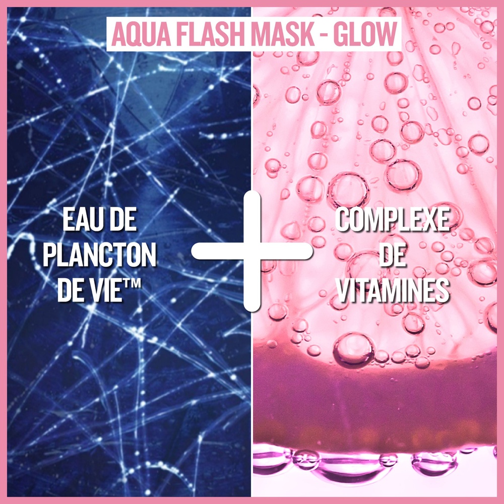 Biotherm Aqua Flash Mask Masque Tissu Eclat et Hydratation