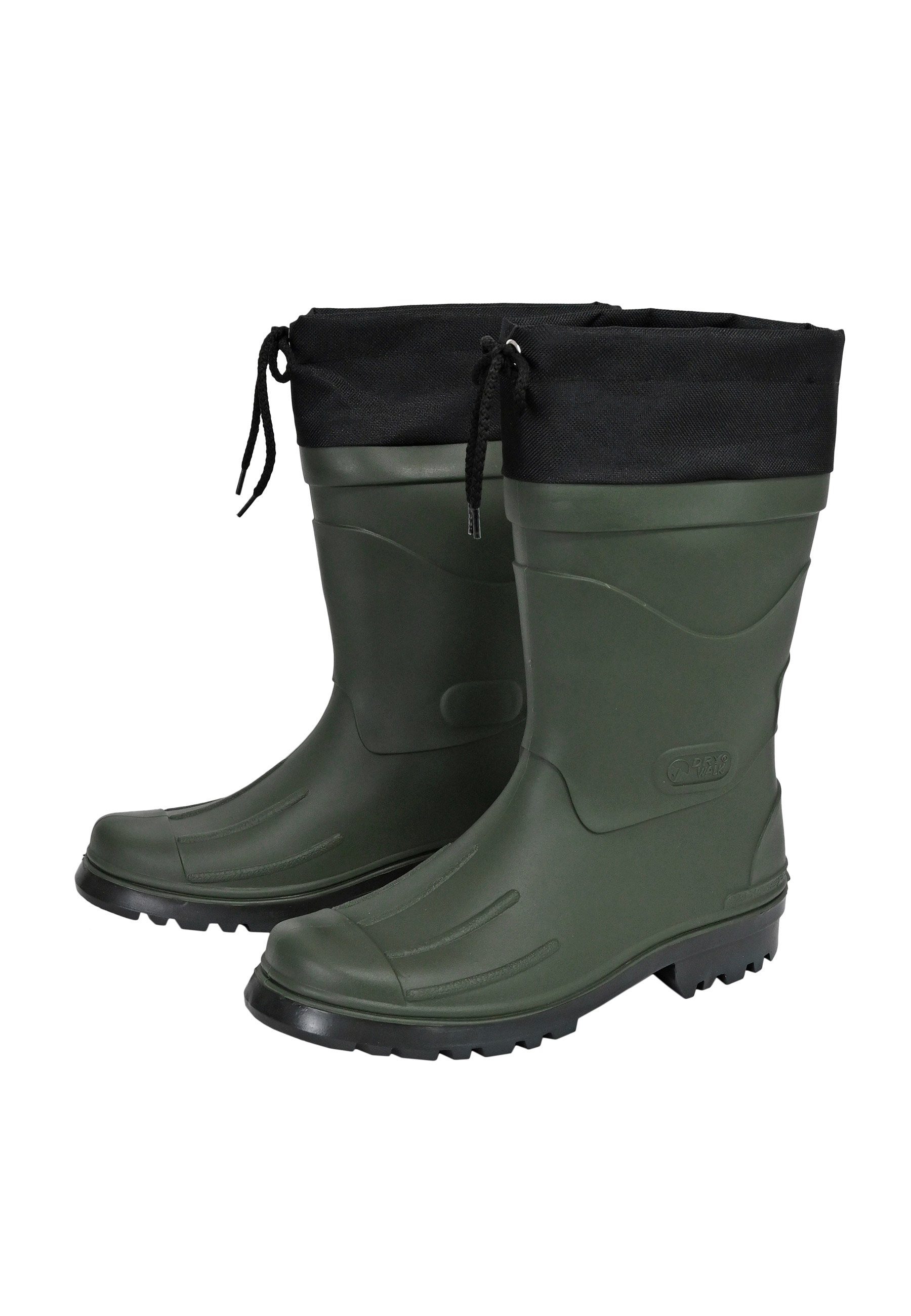 MADSea Hannes Gummistiefel mit Nylonstulpe und Schnürung