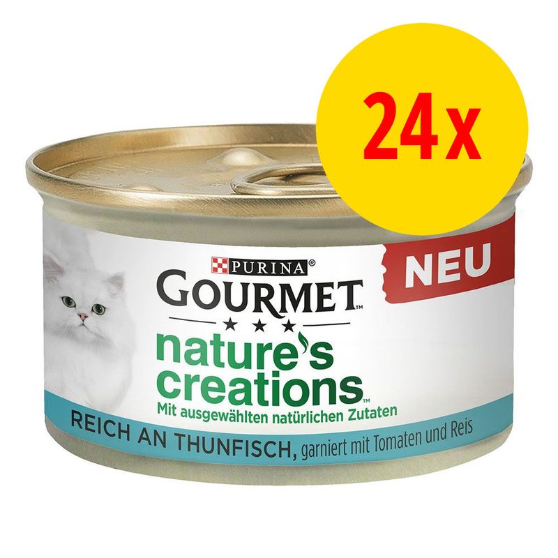 Sparpaket Gourmet Nature's Creations 24 x 85 g zu TOP-Preisen