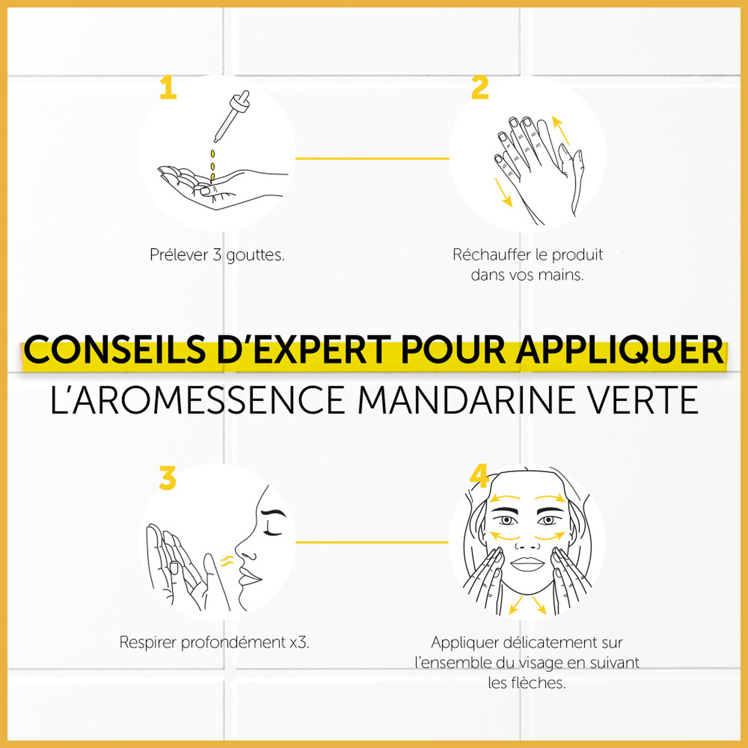 Decléor Aromessence Sérum Huiles Essentielles Mandarine Verte Sérum Visage Eclat Lissant 15 ml