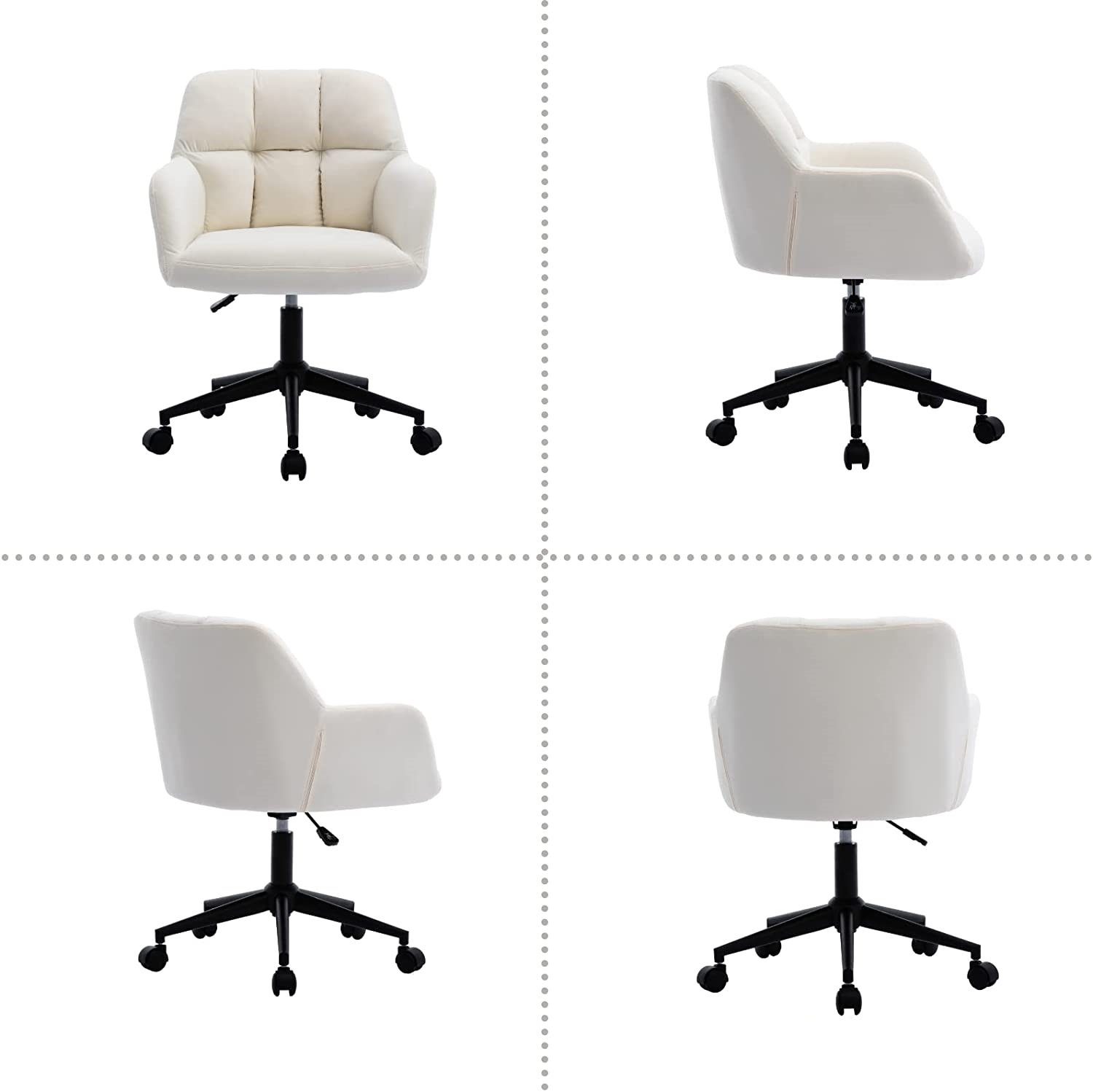 WAHSON OFFICE CHAIRS Bürostuhl Samt Bürostuhl Schreibtischstuhl Drehstuhl