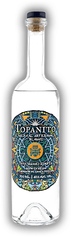 Mezcal Topanito Artesanal 100% Espadín Agave 40% Mezcal Topanito Artesanal 100% Espadín Agave 40%  0,7	 Liter - Vol 40%