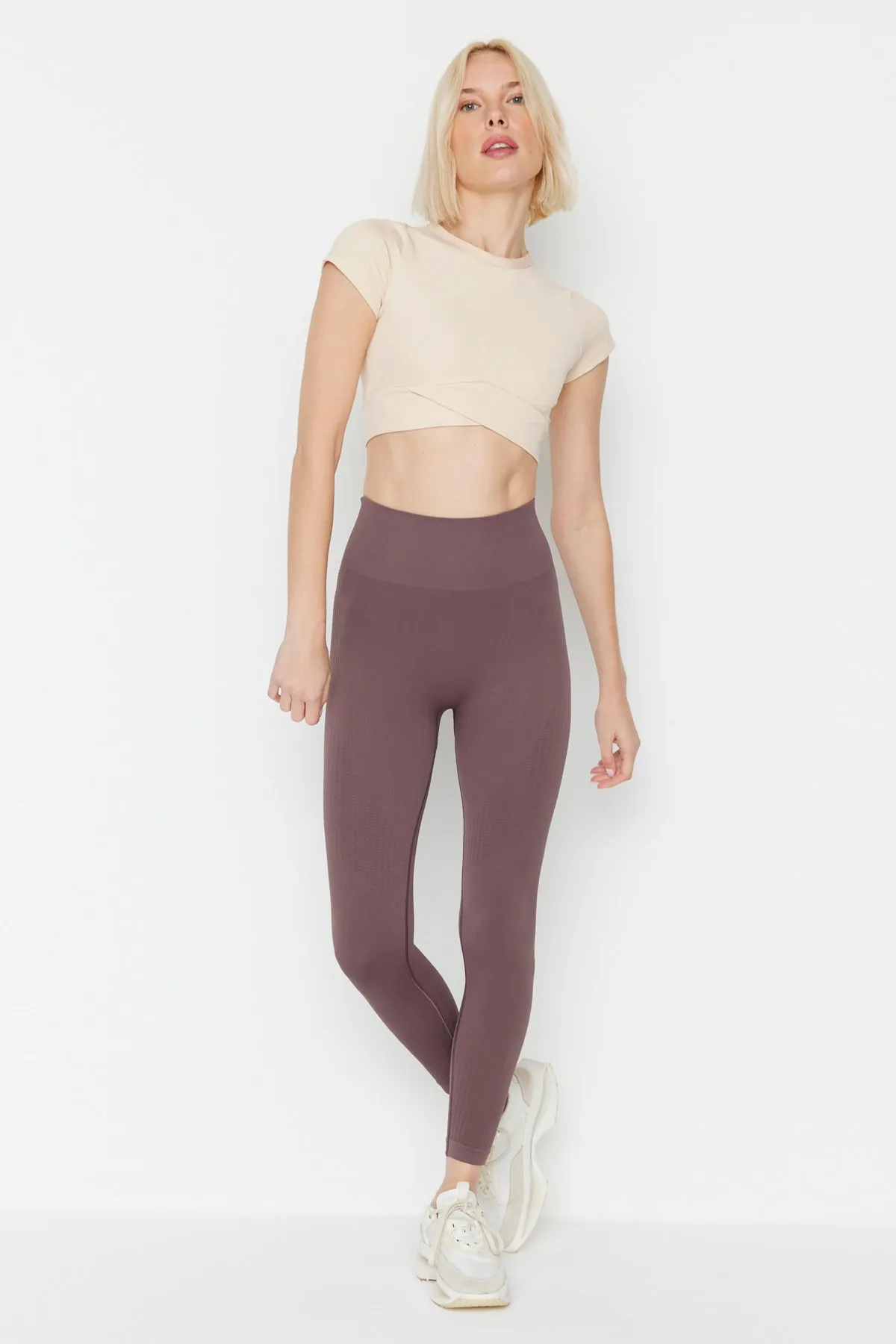 Jerf  Sport-Leggings - Braun - Mittlerer Bund