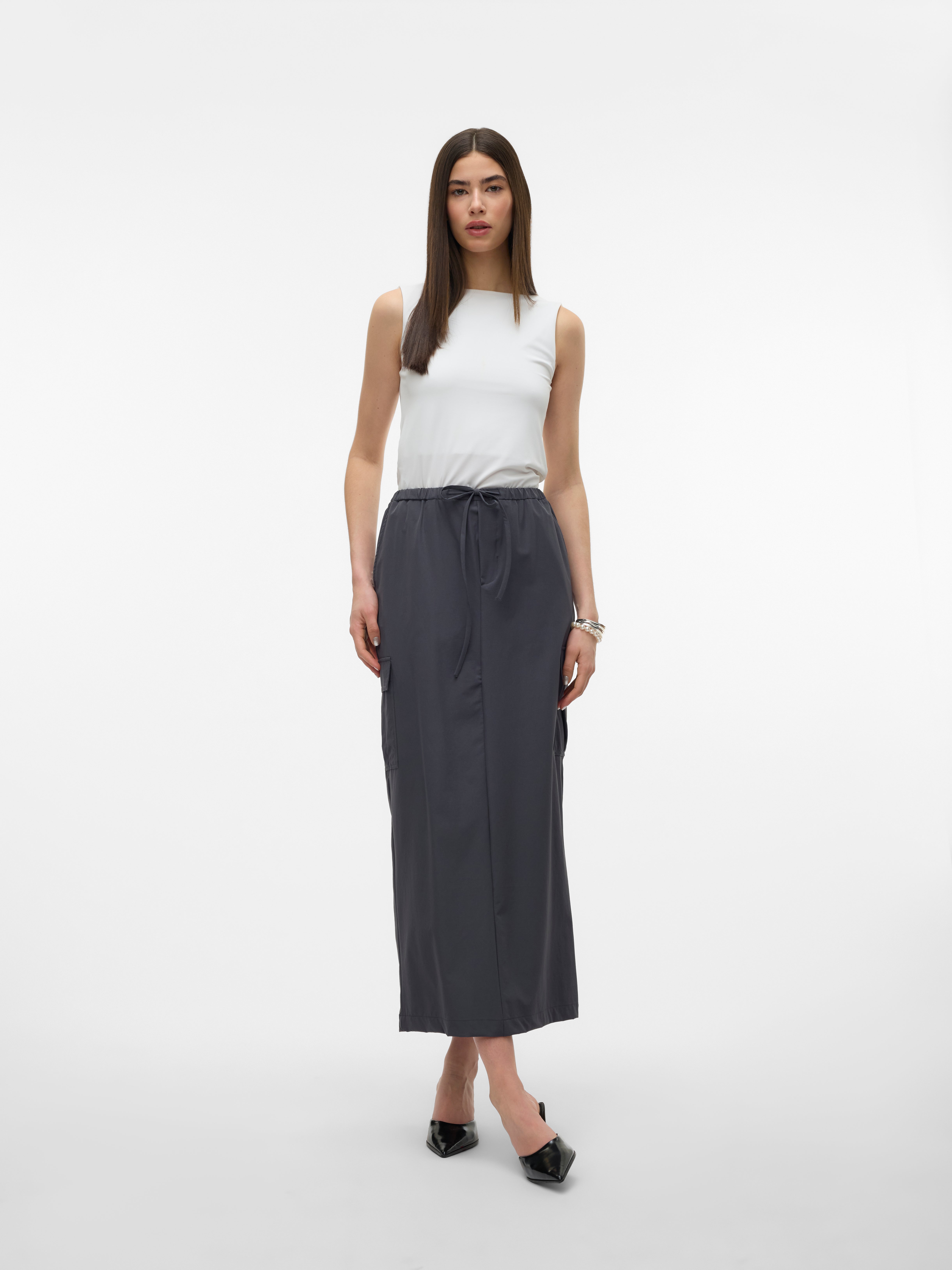 VMKIMBERLY Mittlere Taille Langer Rock