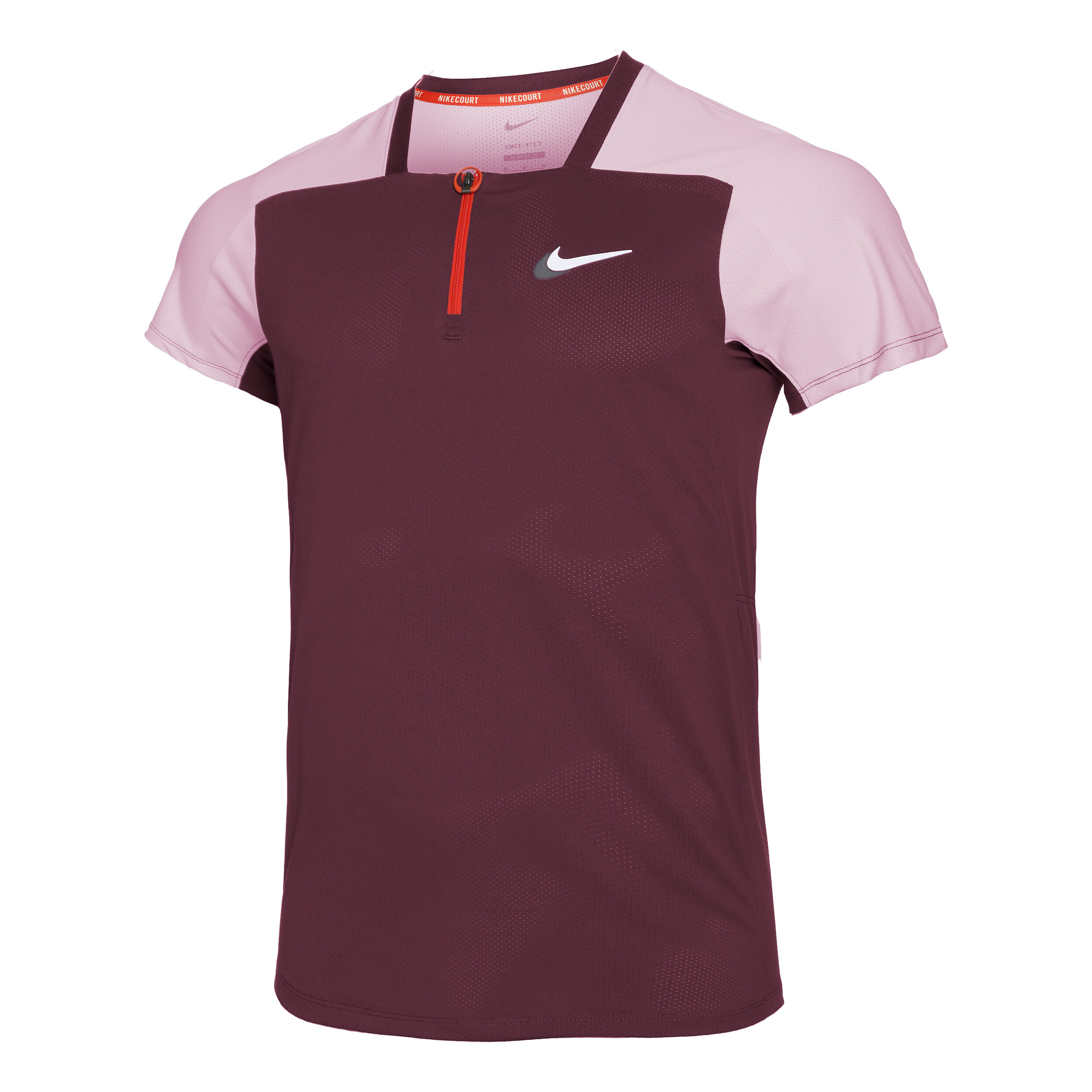 Dri-Fit Advantage Slam Ultimate Polo Herren - Dunkelrot, Flieder