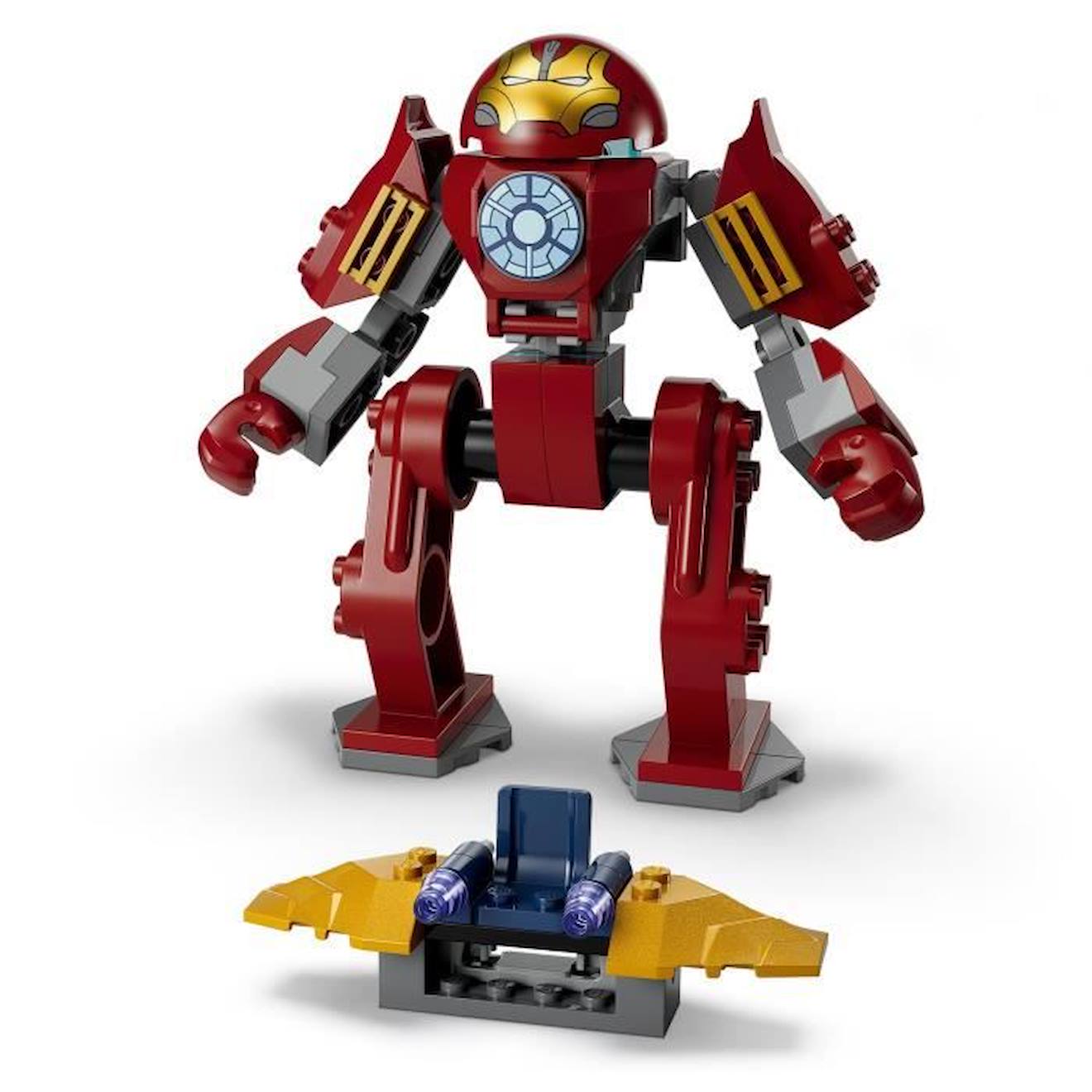 LEGO® Marvel 76263 La Hulkbuster d’Iron Man Contre Thanos, Jouet de Super-Héros Basée sur Avengers : Infinity War blanc