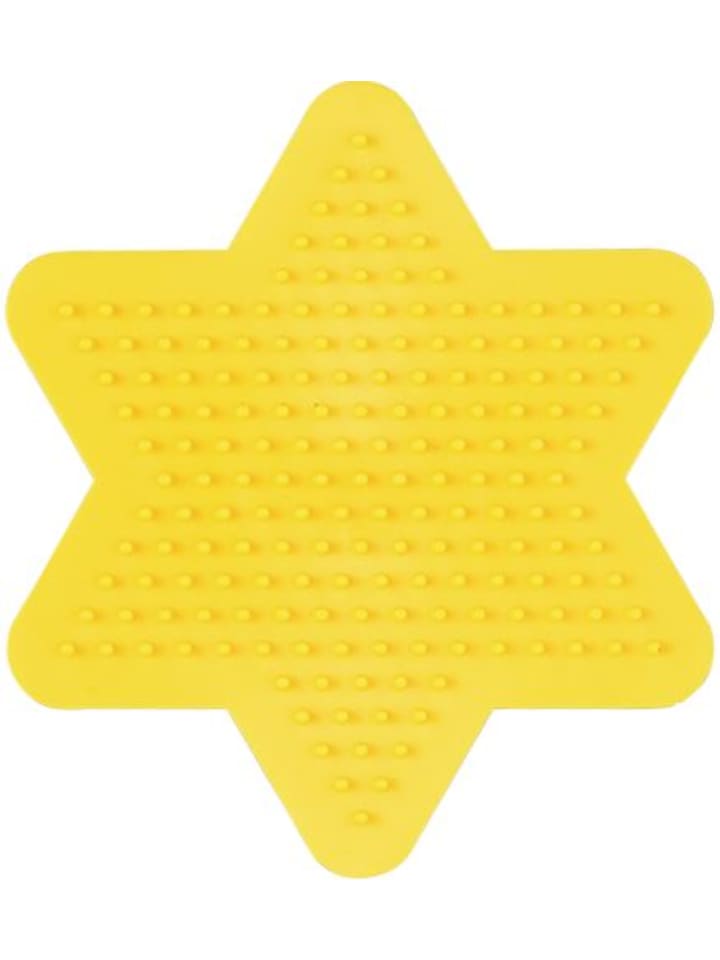 Hama Stiftplatte Kleiner Stern für Midi-Bügelperlen in gelb günstig kaufen onesize