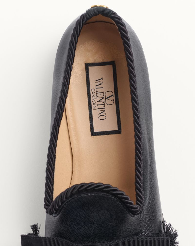 Bowow leren mocassins