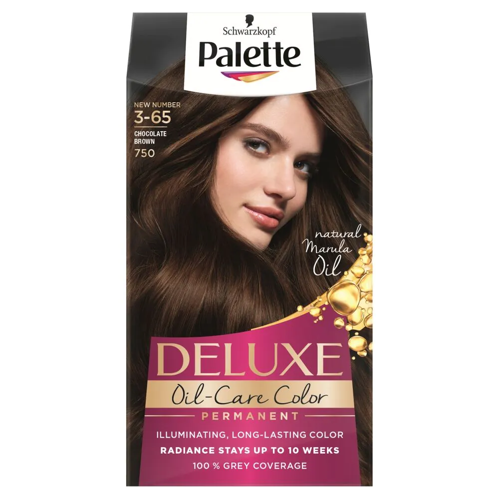 Palette Deluxe hårfarve 750 Chokoladebrun