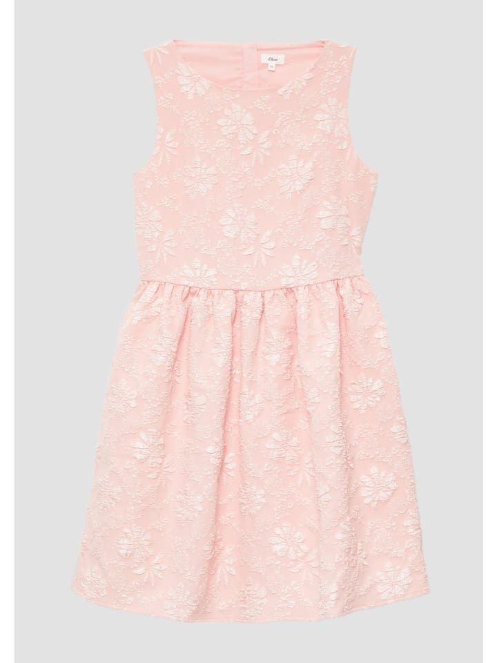 s.Oliver Kleid kurz in Pink günstig kaufen