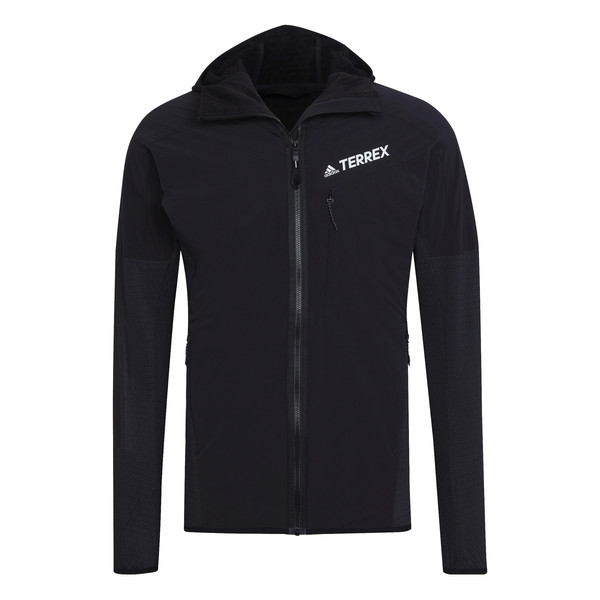 TECHROCK FLOOCE WIND HOODED JACKET Herren - Fleecejacke