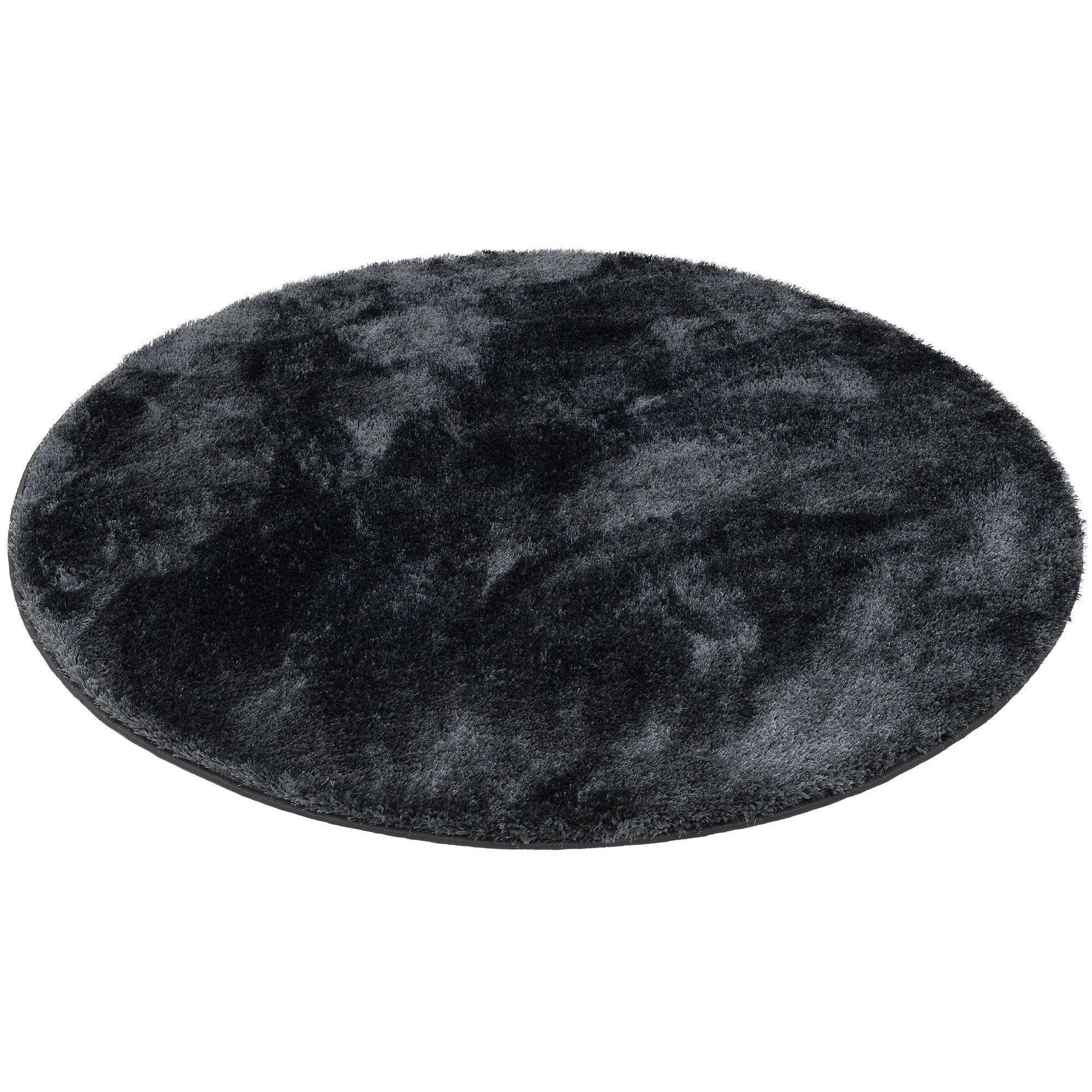 Hochflor-Teppich Hochflor Shaggy Teppich Feeling Mix Rund, Snapstyle, Rund, Höhe: 48 mm