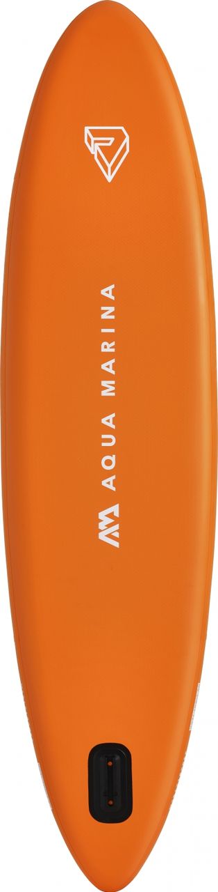 PureHaven Aqua Marina All-Around SUP Board 330x81cm Reißverschlussrucksack Double Action-Pumpe LIQUID AIR Paddel Einschub-Mittelfinne Sicherheitsleine Orange