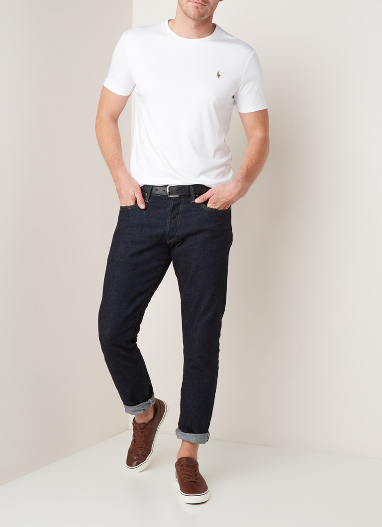 Μπλούζα Ralph Lauren Custom με στενή γραμμή και στρογγυλή λαιμόκοψη