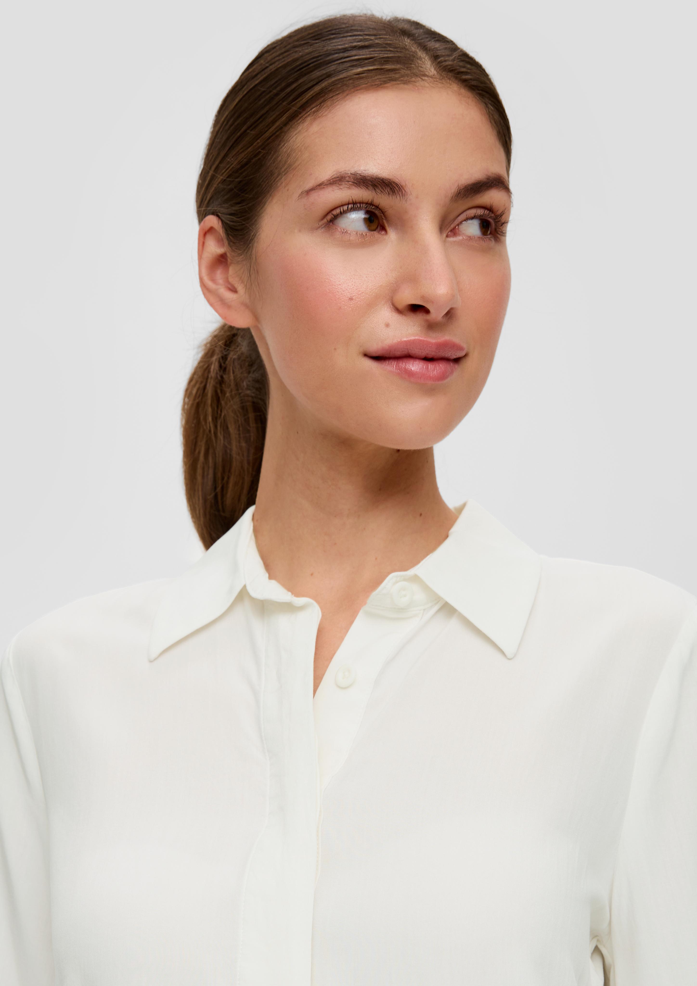 Fließende Viskosebluse  2137565-0200