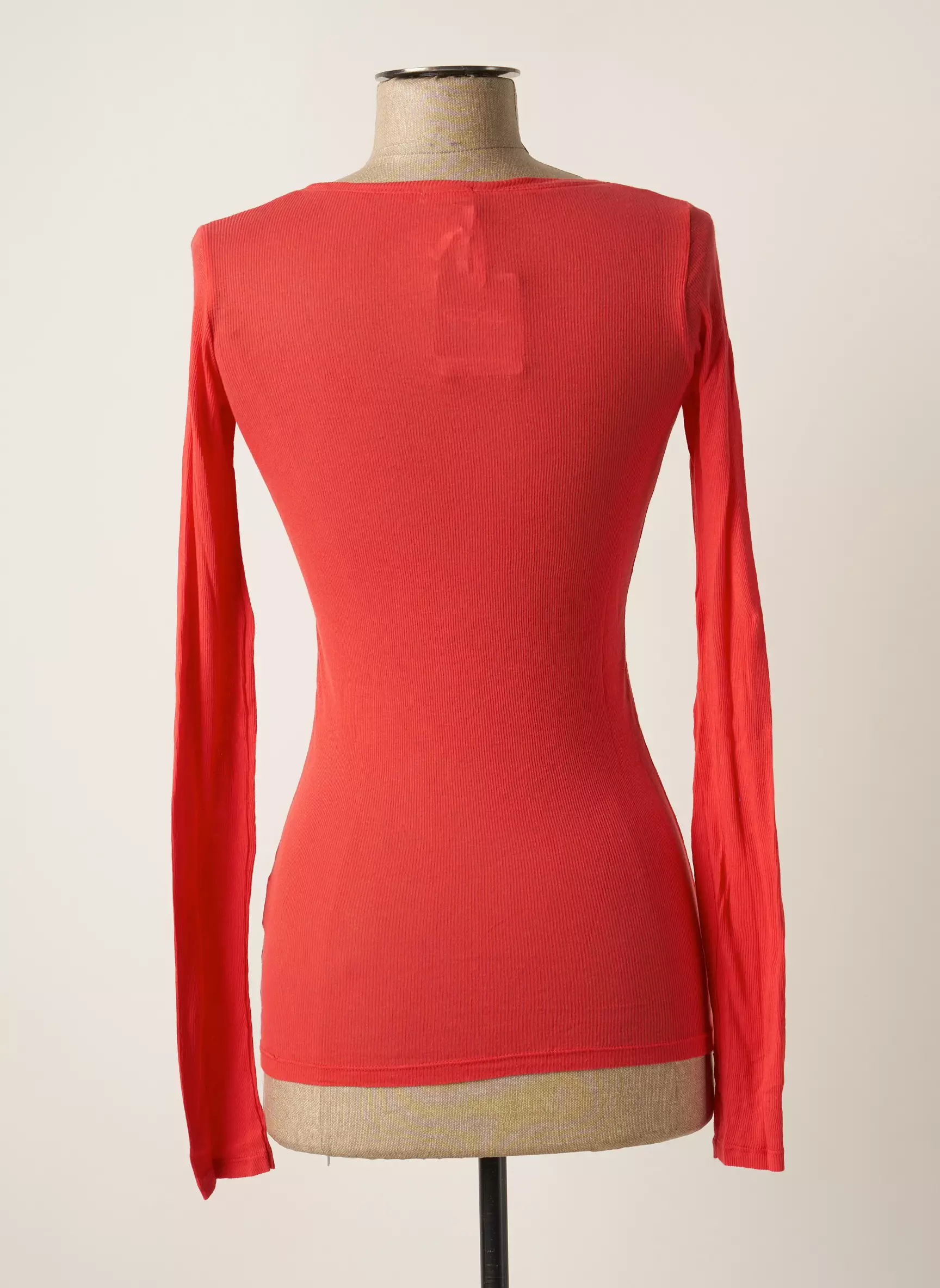 American Vintage Tshirts Femme couleur rouge