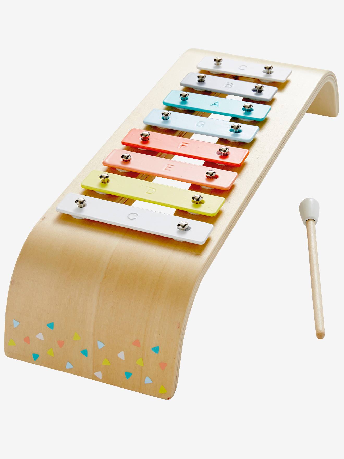 Xylophone en bois FSC® multicolore