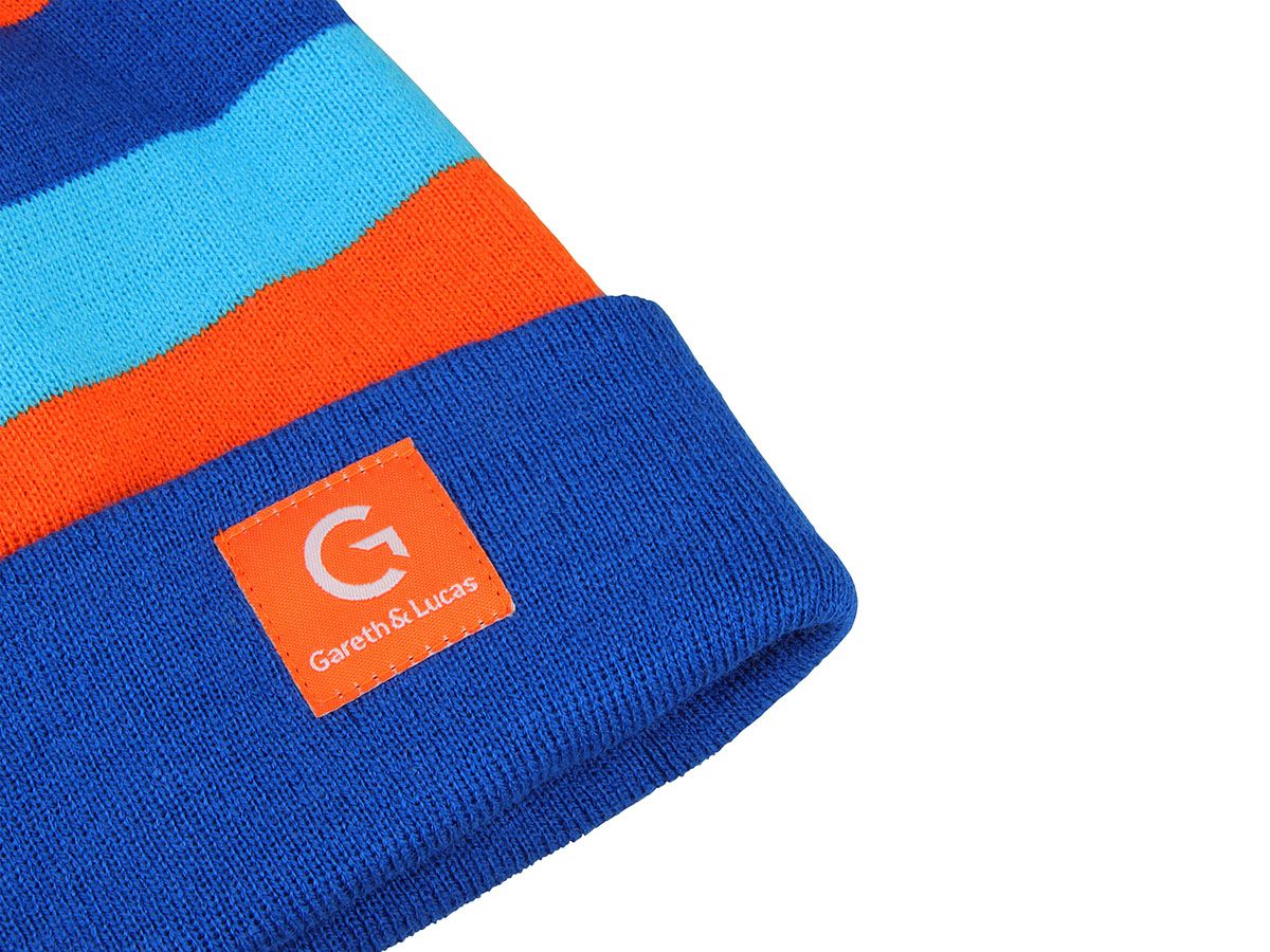Gareth & Lucas Eleven Blue Beanie