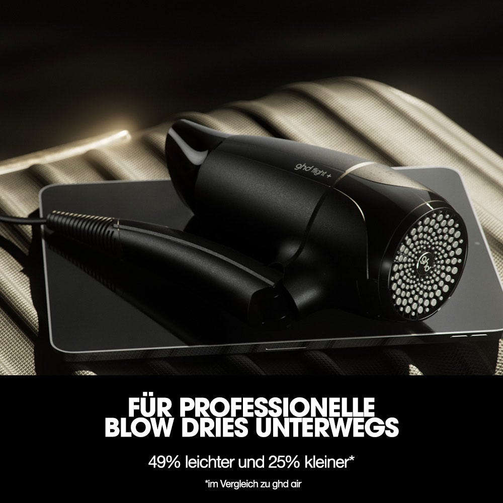 ghd flight+ Reisehaartrockner schwarz