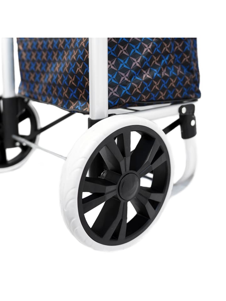 Almina 40L Einkaufstrolley aus Alu in Blau günstig kaufen onesize