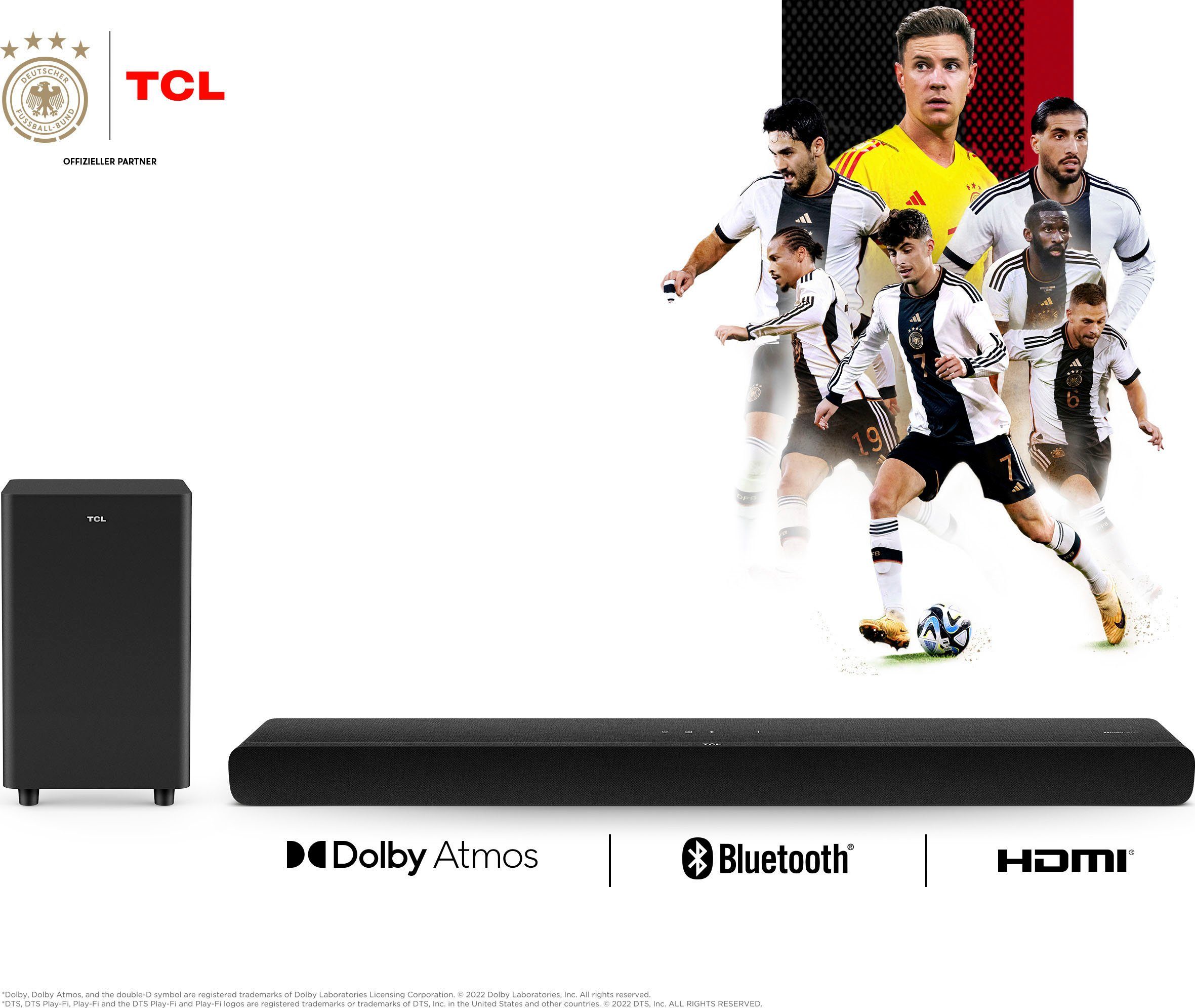 TCL TS8212 2.1.2 Soundbar (A2DP Bluetooth, AVRCP Bluetooth, WLAN (WiFi), 60 W)