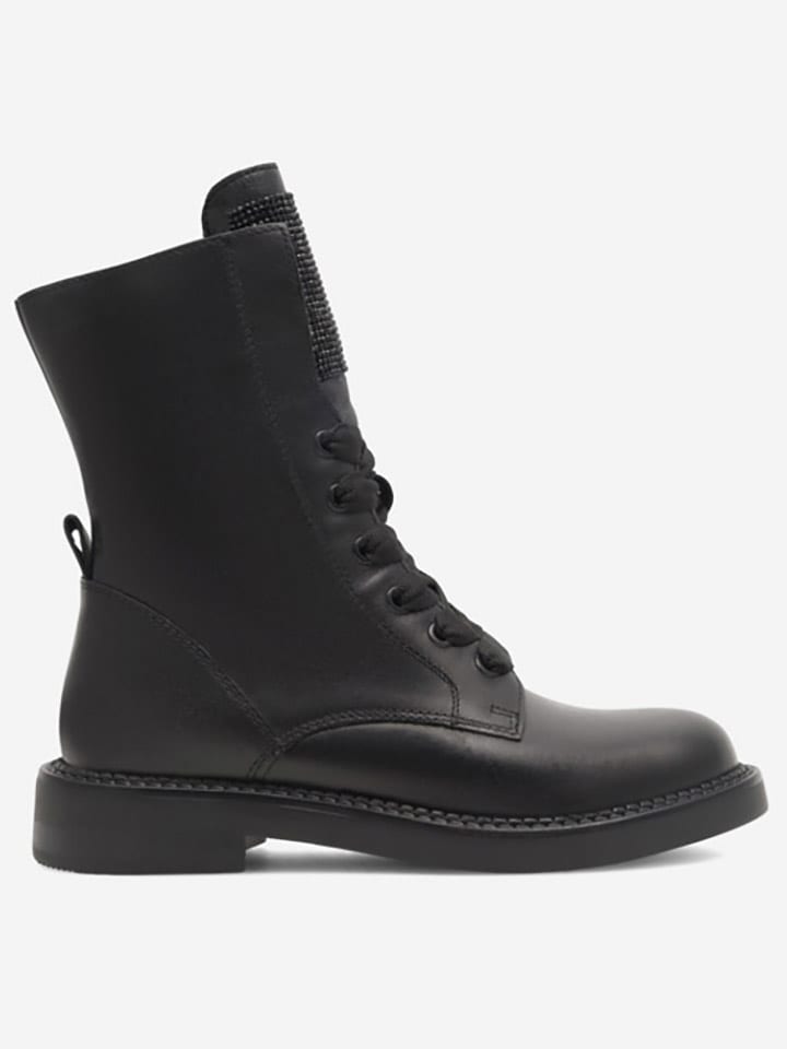 Lasocki Leder-Stiefeletten in Schwarz günstig kaufen